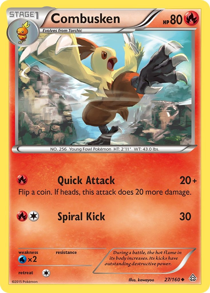 Combusken 27/160