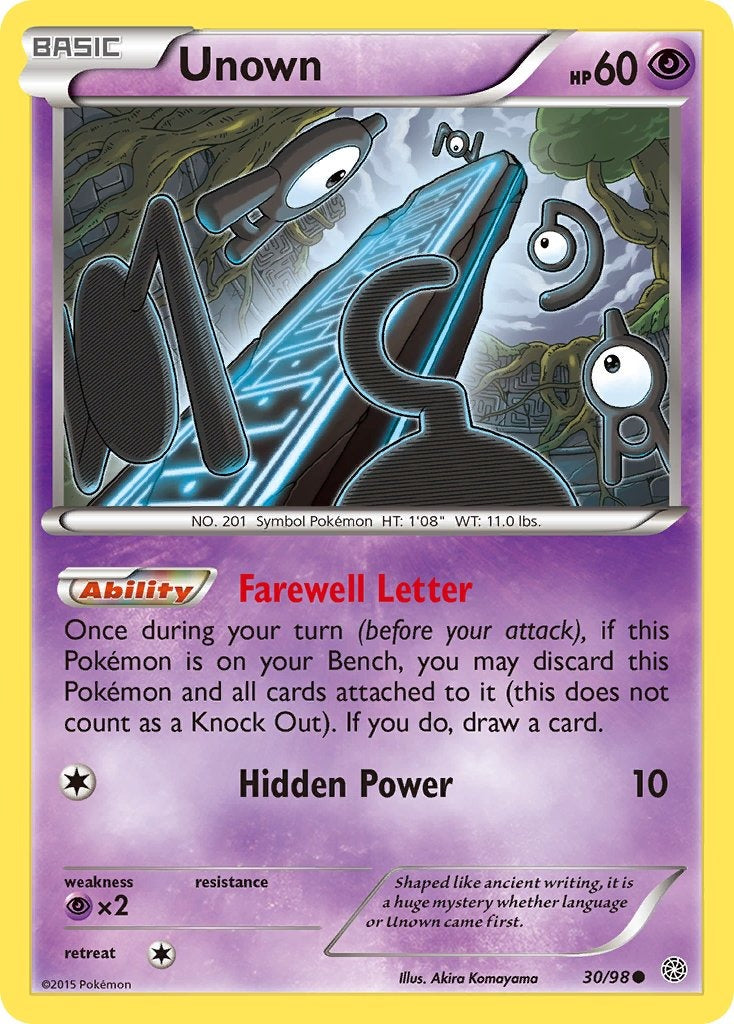Unown 30/98