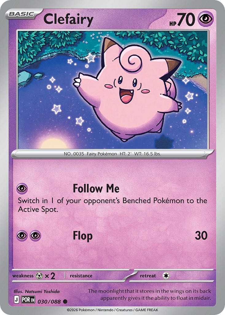 Clefairy 030/088
