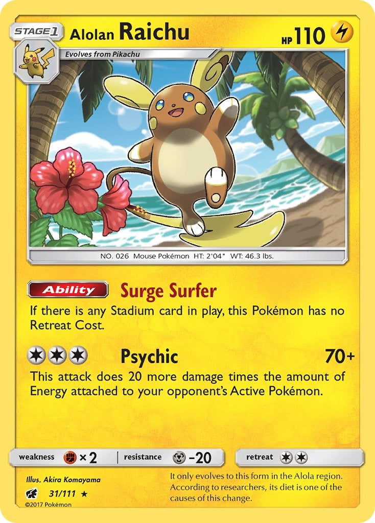 Alolan Raichu 031/111