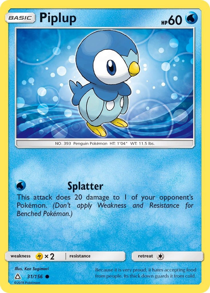 Piplup 031/156