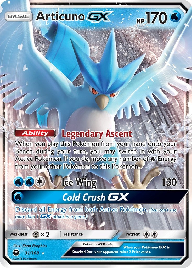 Articuno GX 031/168