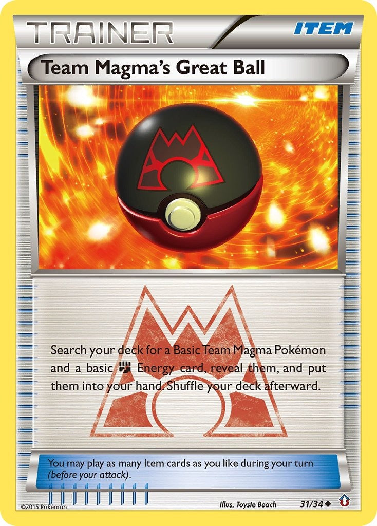 Team Magma's Great Ball 31/34