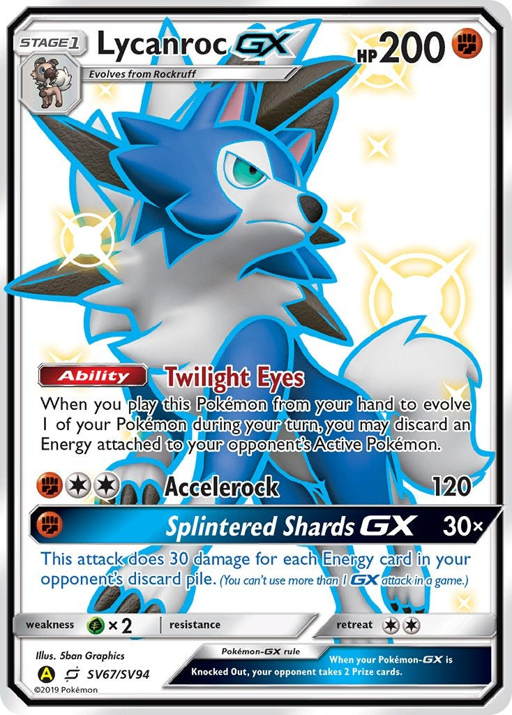 Lycanroc GX SV67/SV94