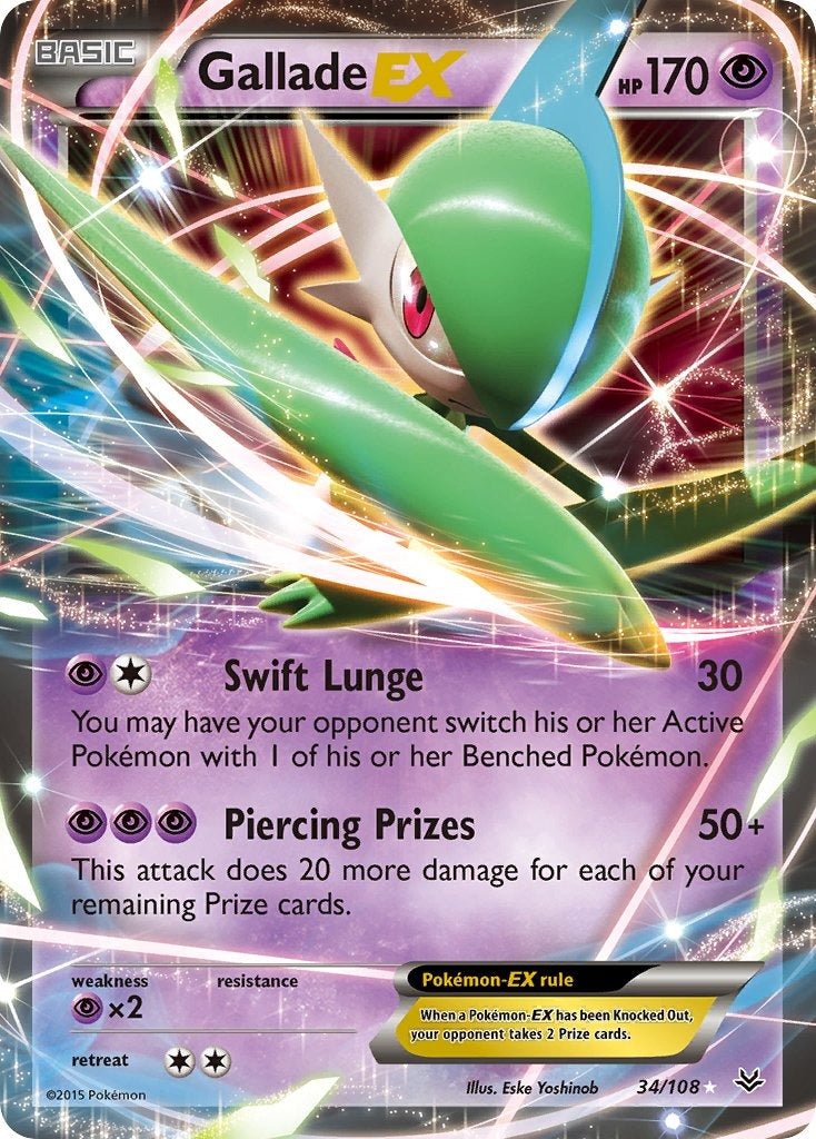 Gallade EX 34/108