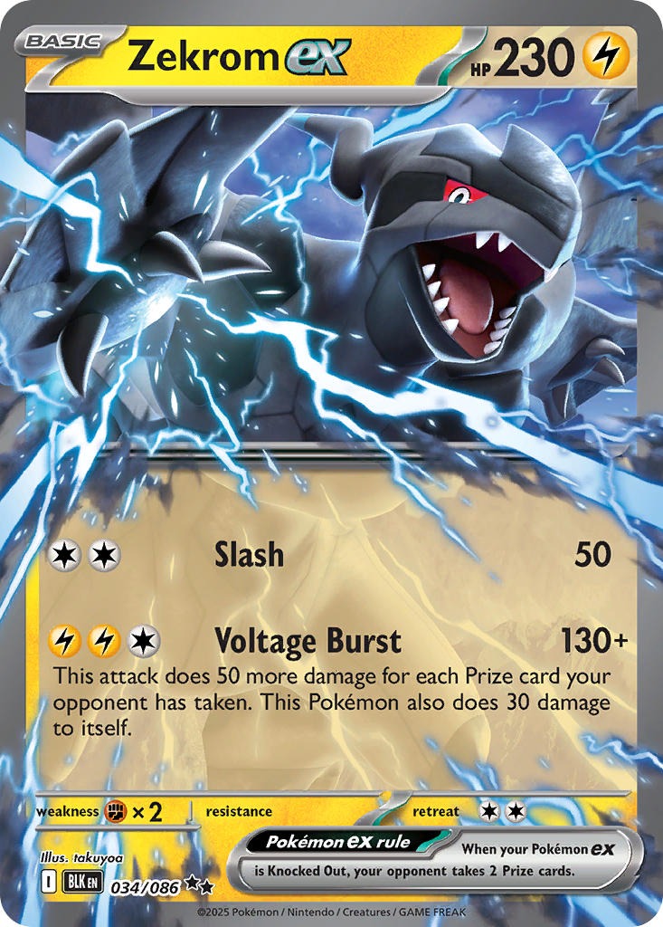 Zekrom ex 034/086