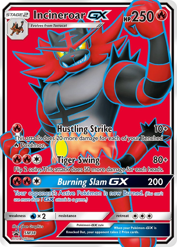 Incineroar GX SM38