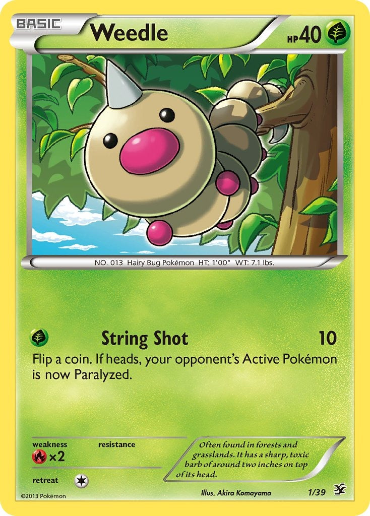 Weedle 1/39