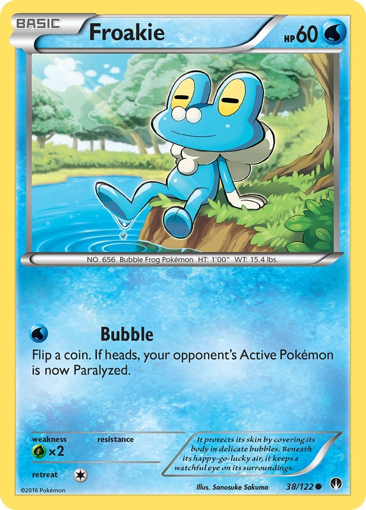Froakie 38/122