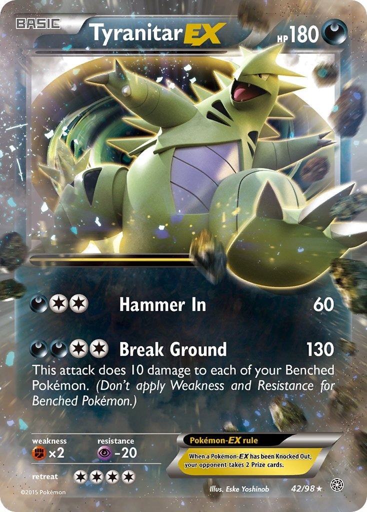Tyranitar EX 42/98