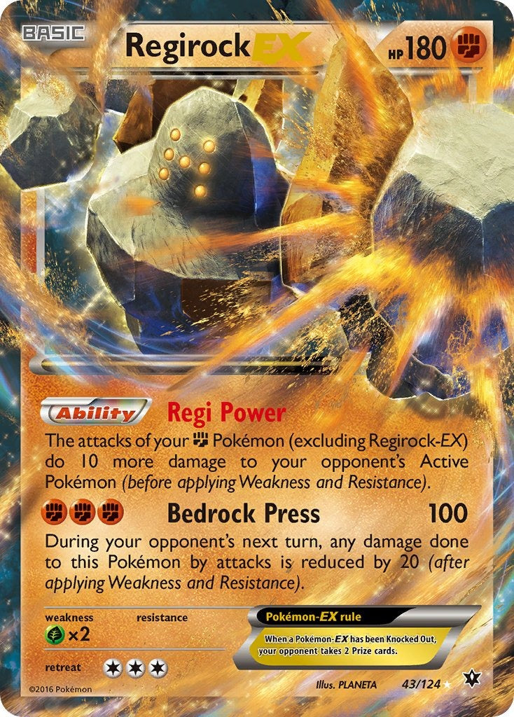 Regirock EX 43/124
