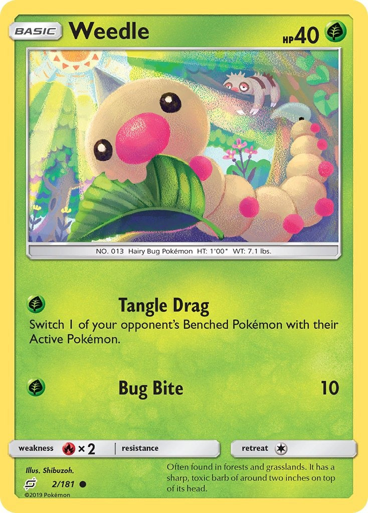 Weedle 002/181