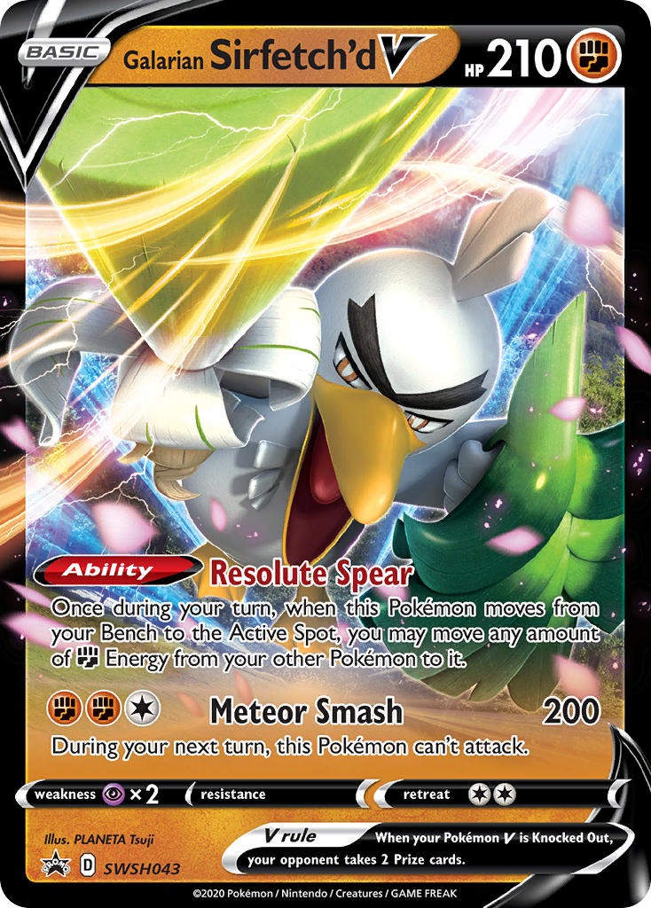 Galarian Sirfetch'd V SWSH043