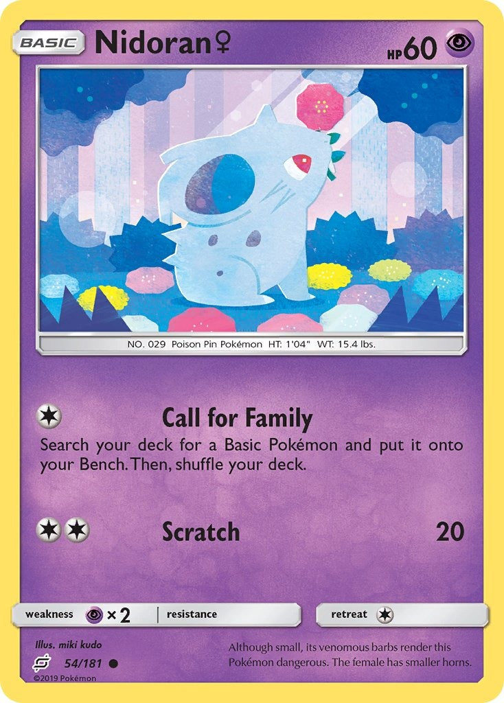 Nidoran 054/181