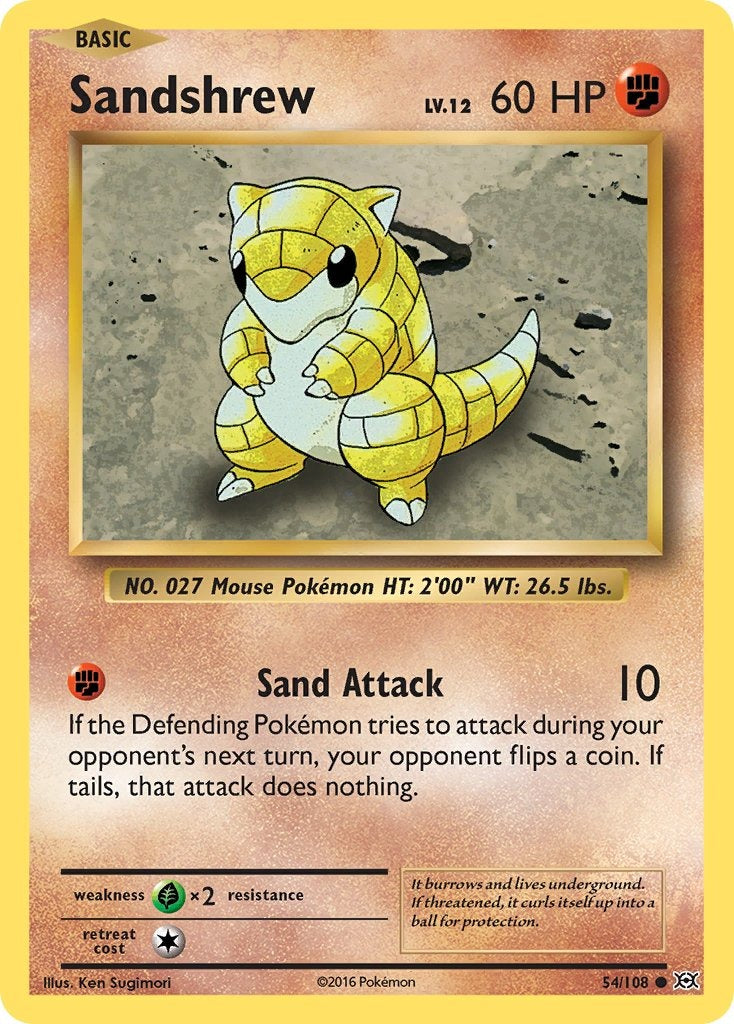 Sandshrew 54/108