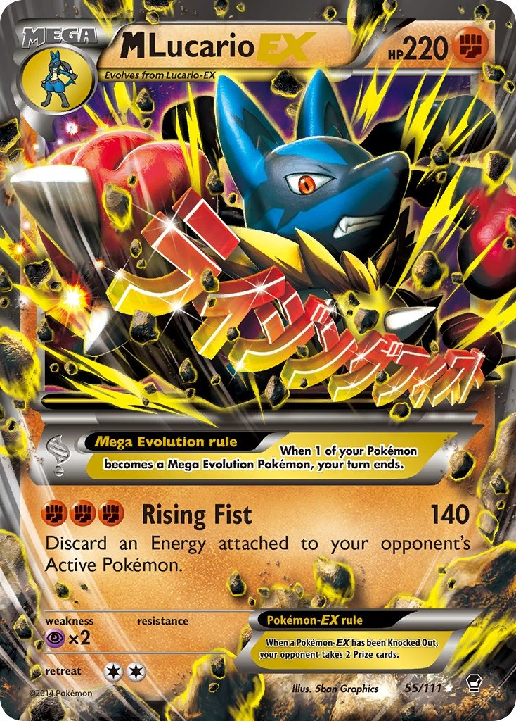 M Lucario EX 55/111