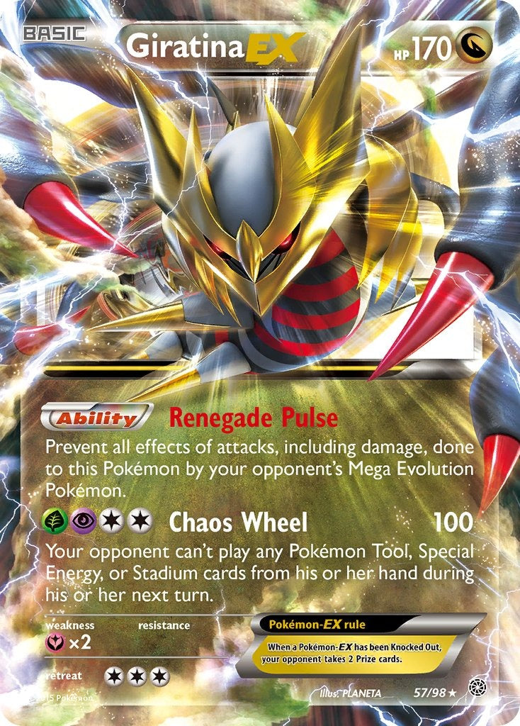 Giratina EX 57/98