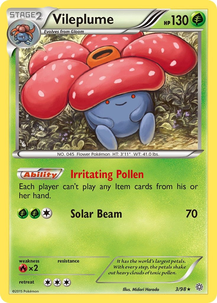 Vileplume 3/98
