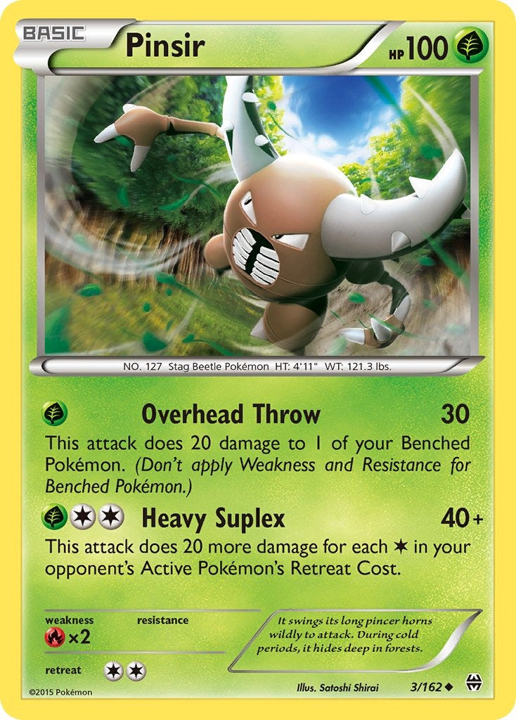Pinsir 3/162