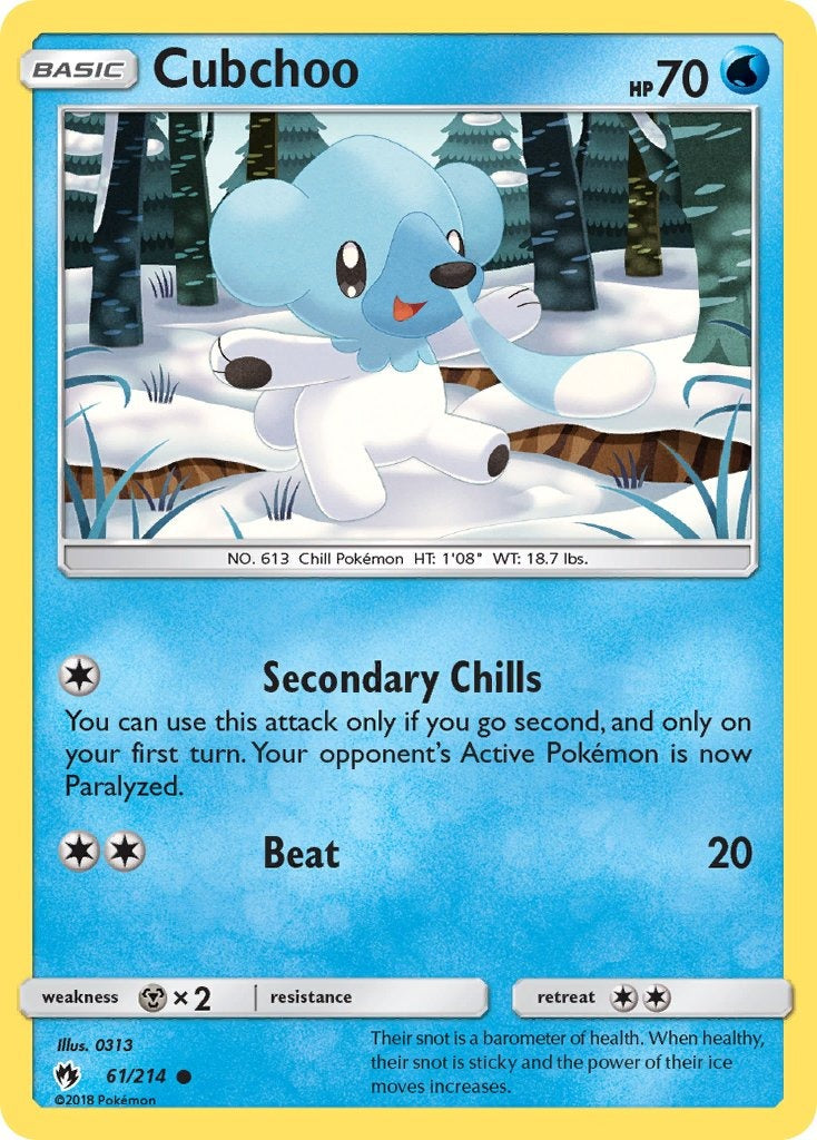 Cubchoo 061/214