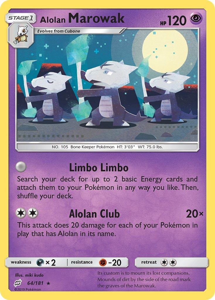 Alolan Marowak 064/181