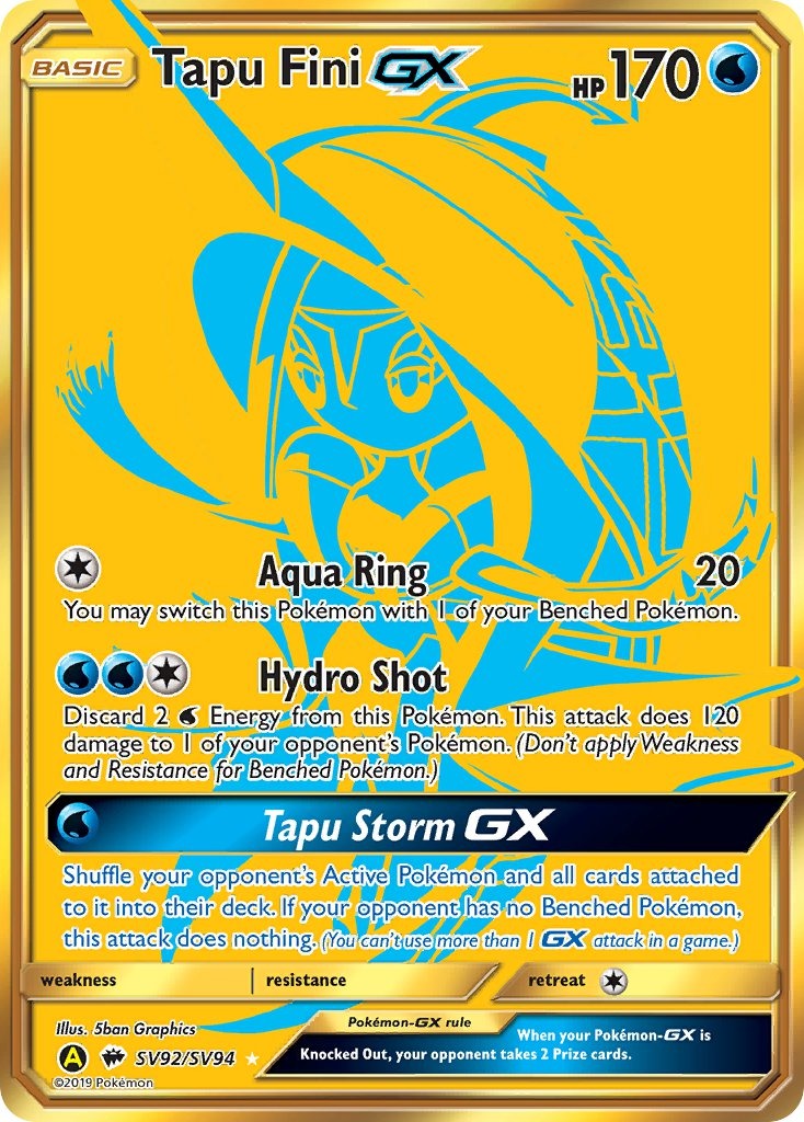 Tapu Fini GX SV92/SV94