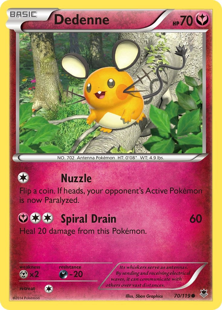 Dedenne 70/119