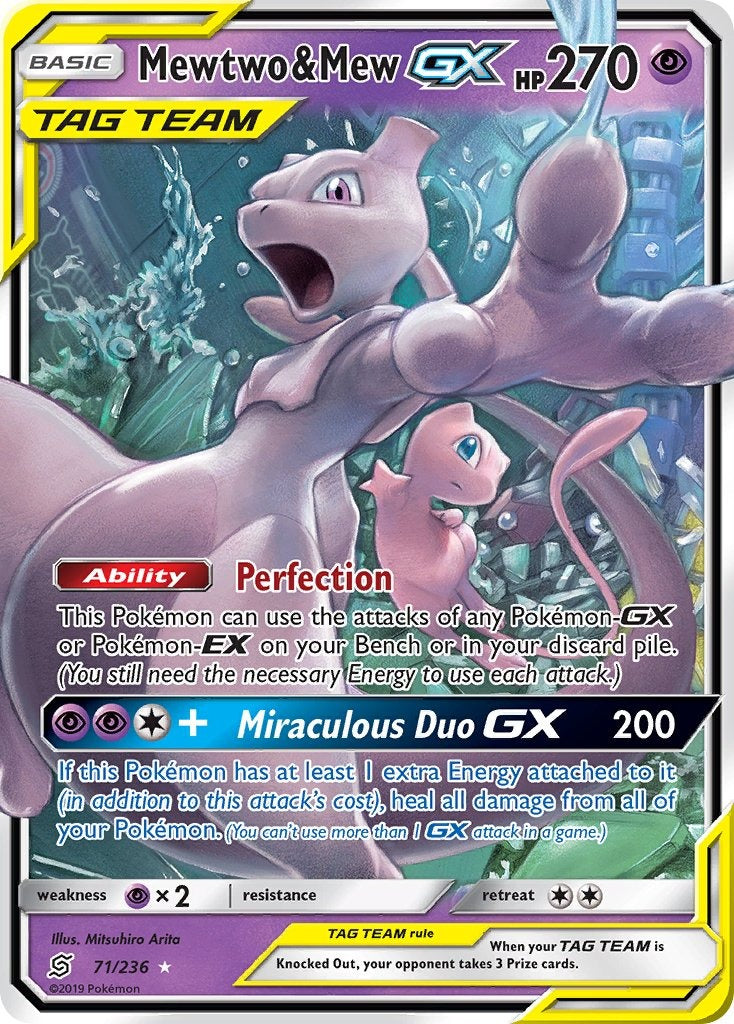 Mewtwo & Mew GX 071/236