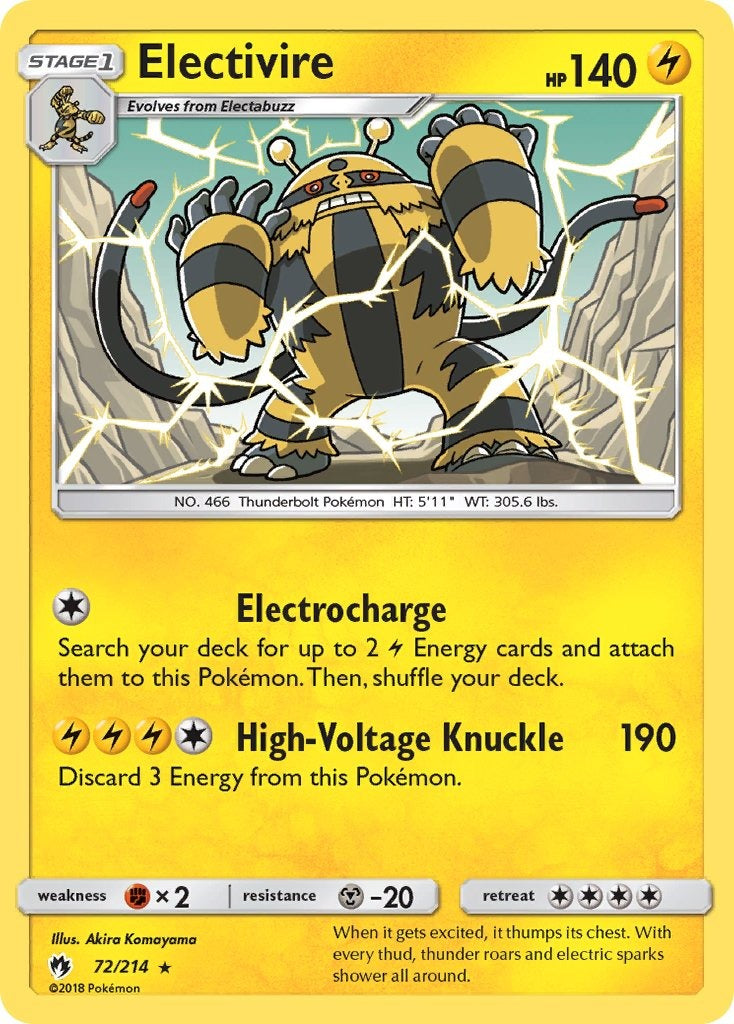 Electivire 072/214