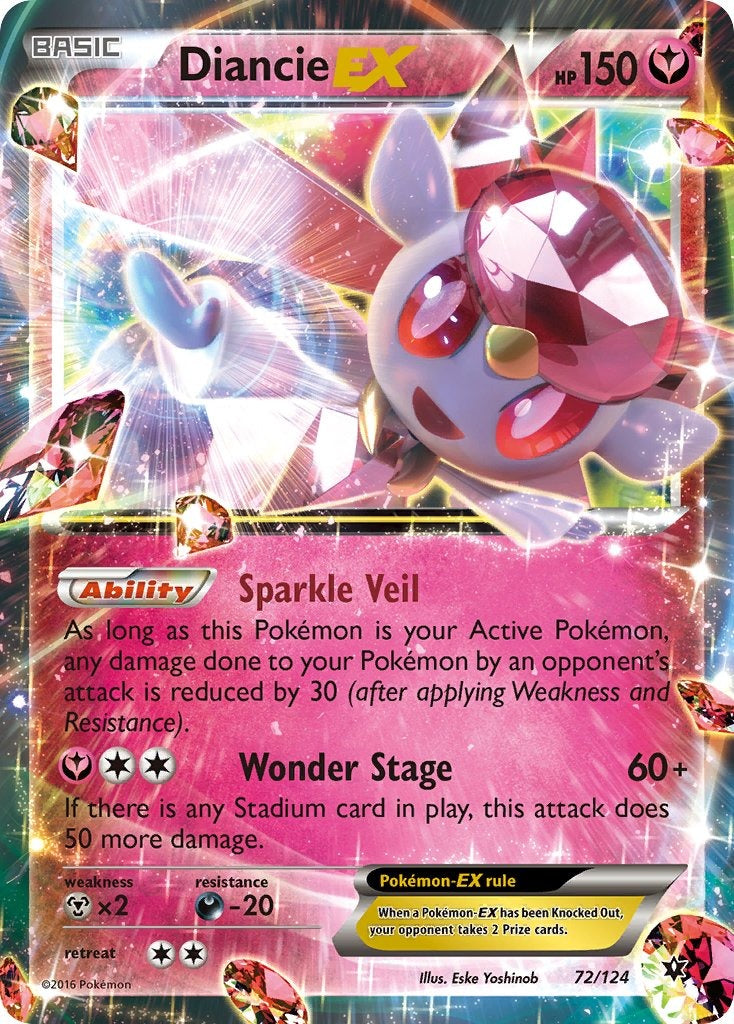 Diancie EX 72/124
