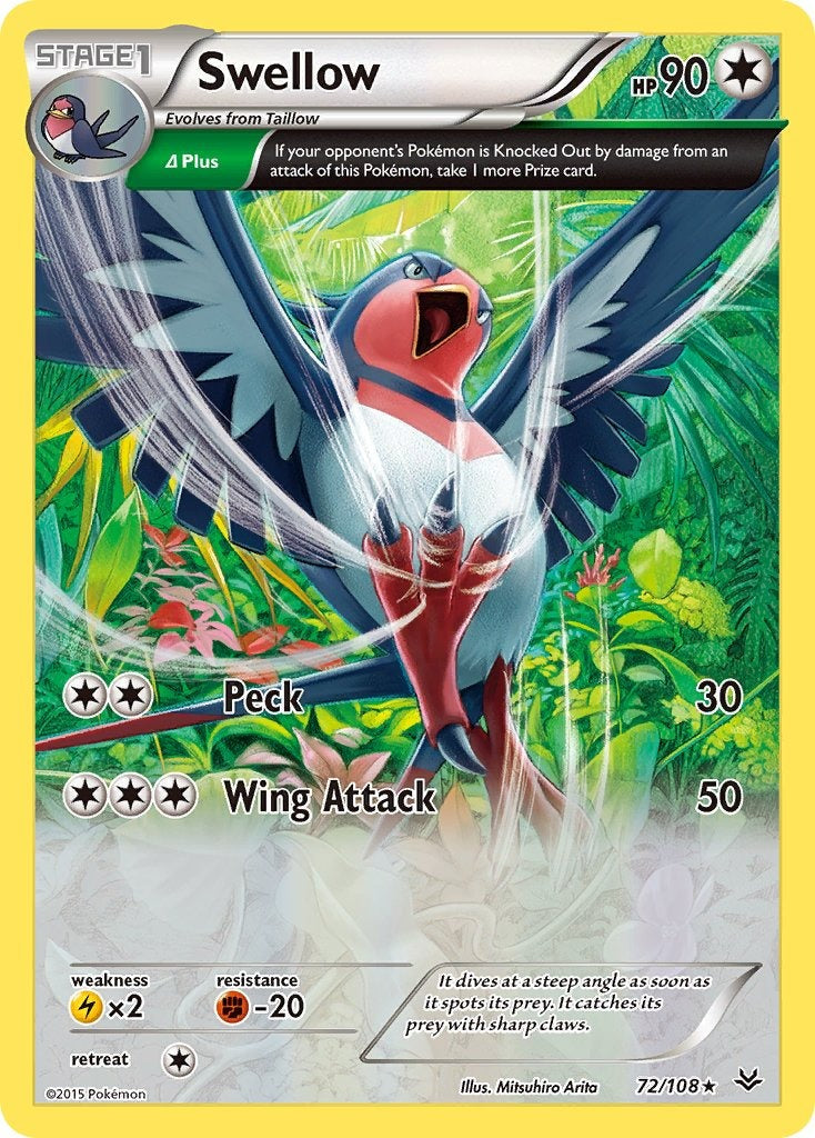Swellow 72/108