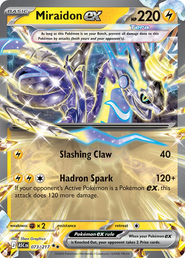 Miraidon ex 073/217