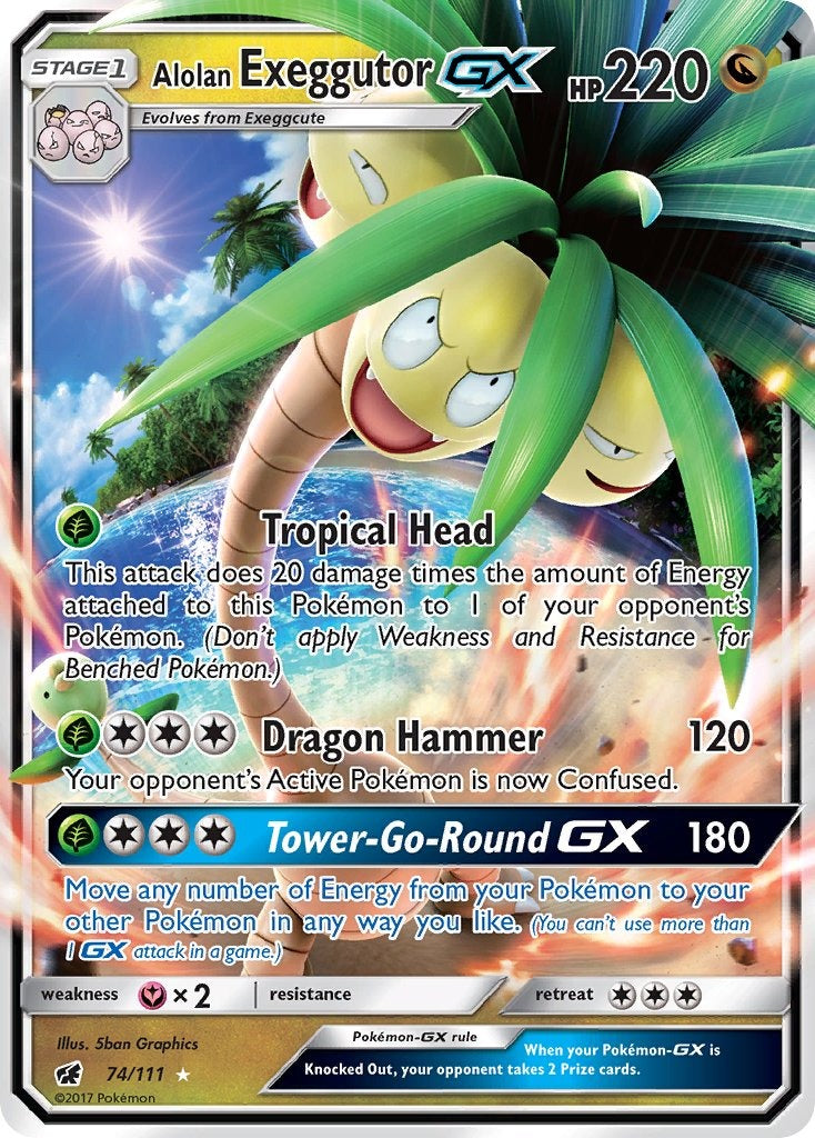 Alolan Exeggutor GX 074/111