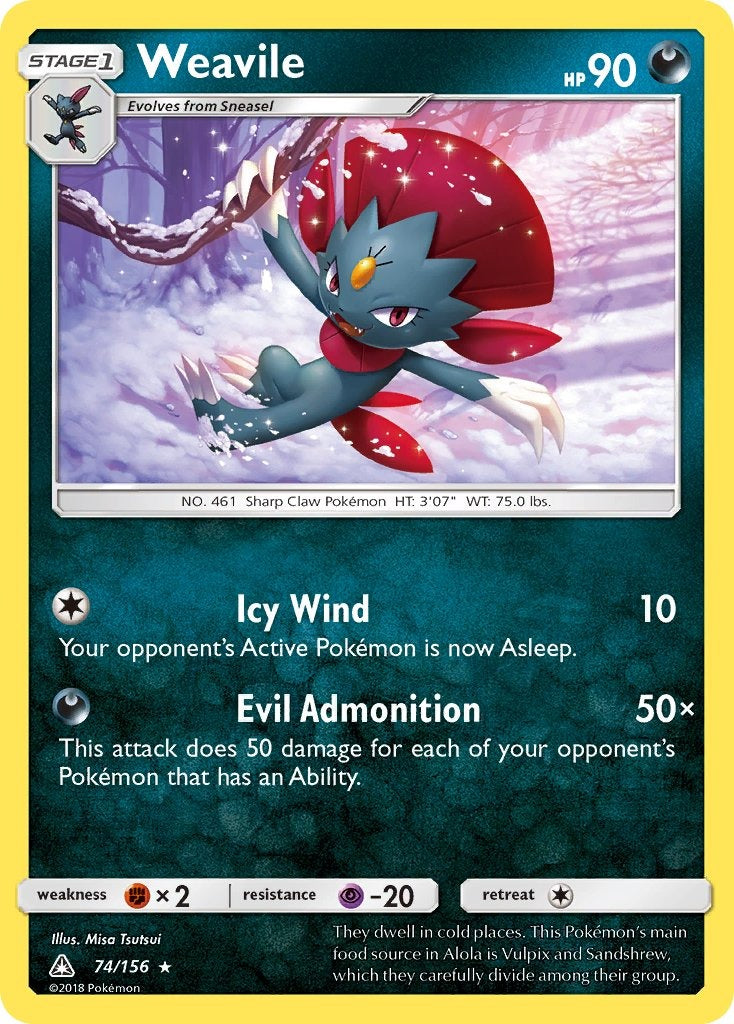 Weavile 074/156