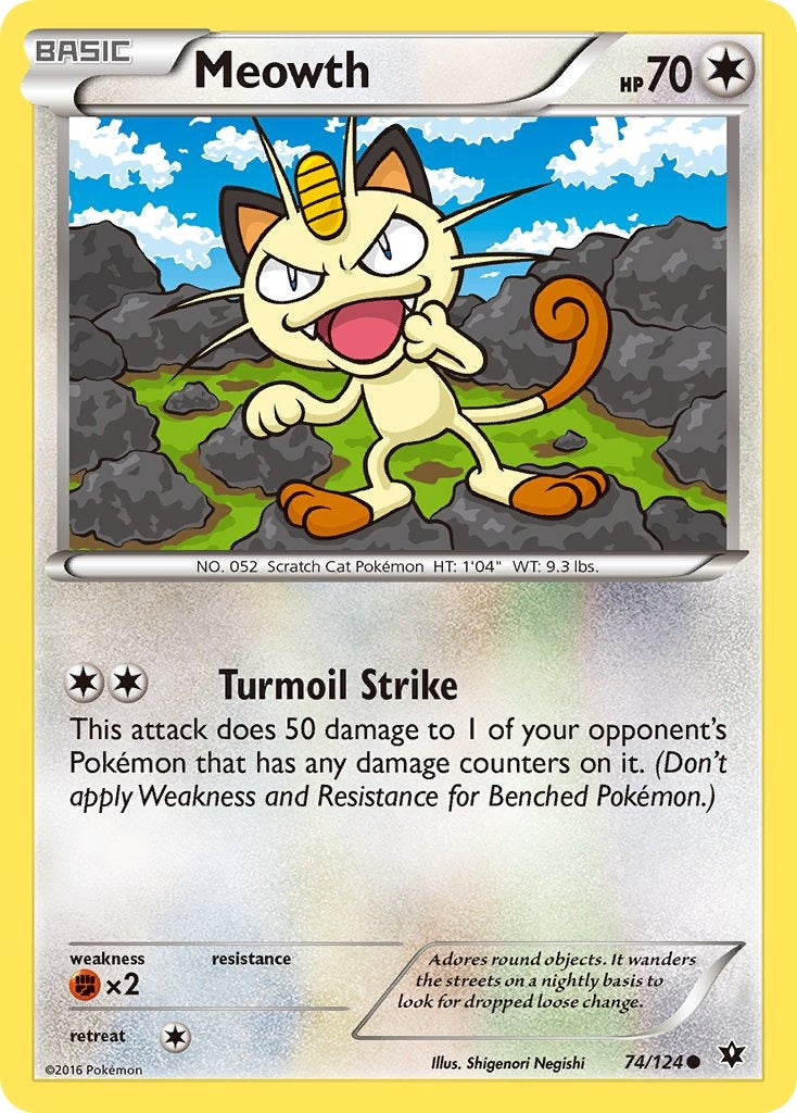 Meowth 74/124