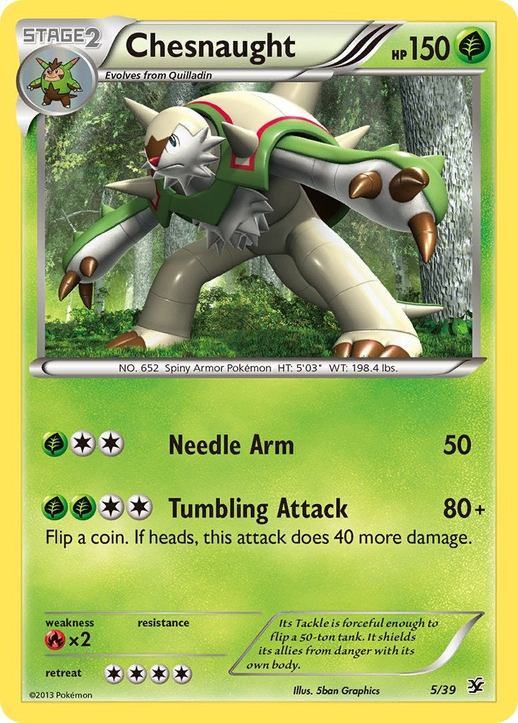 Chesnaught 5/39