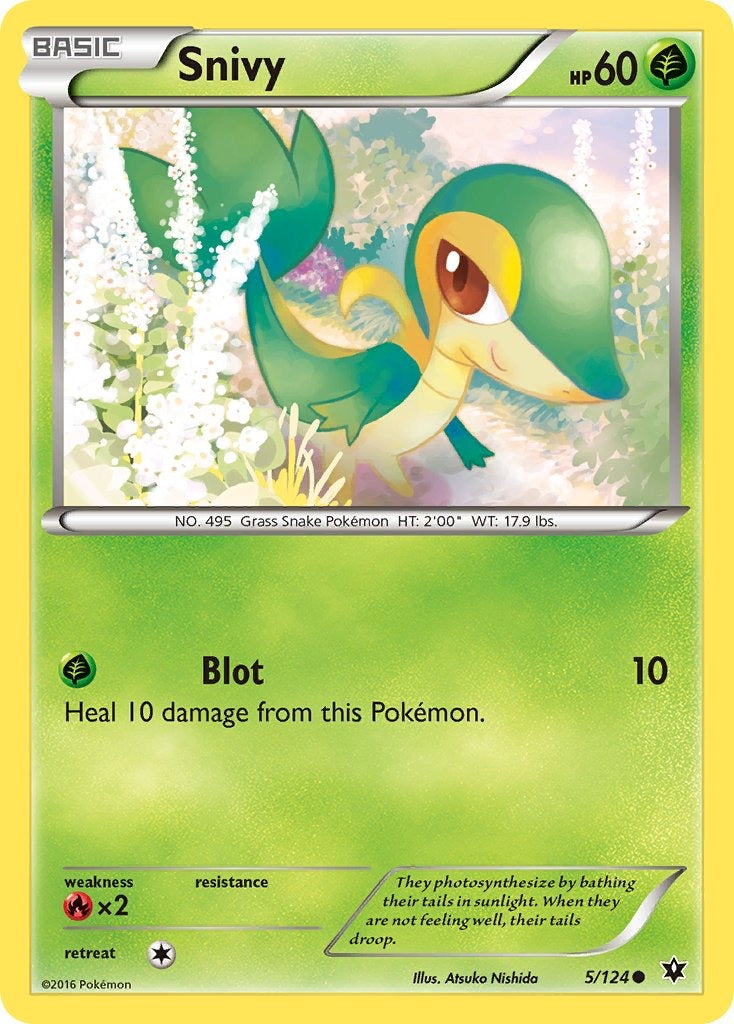 Snivy 5/124