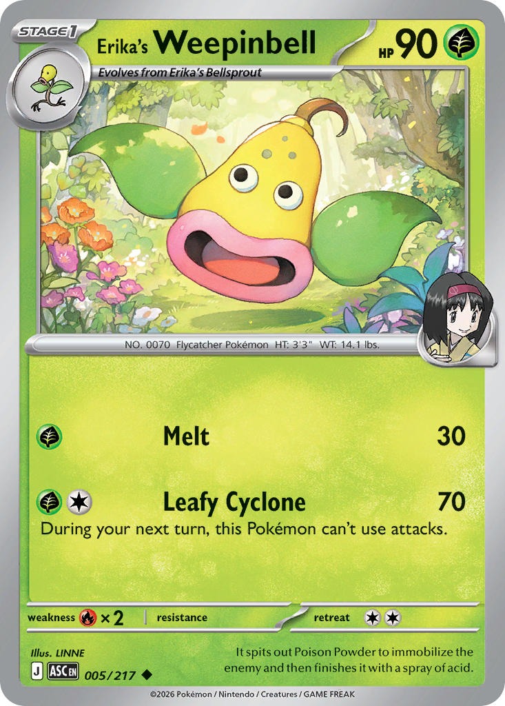 Erika’s Weepinbell 005/217