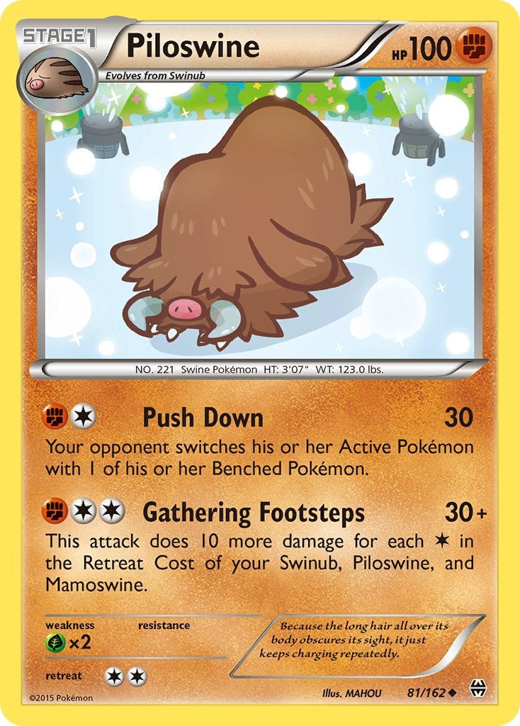 Piloswine 81/162