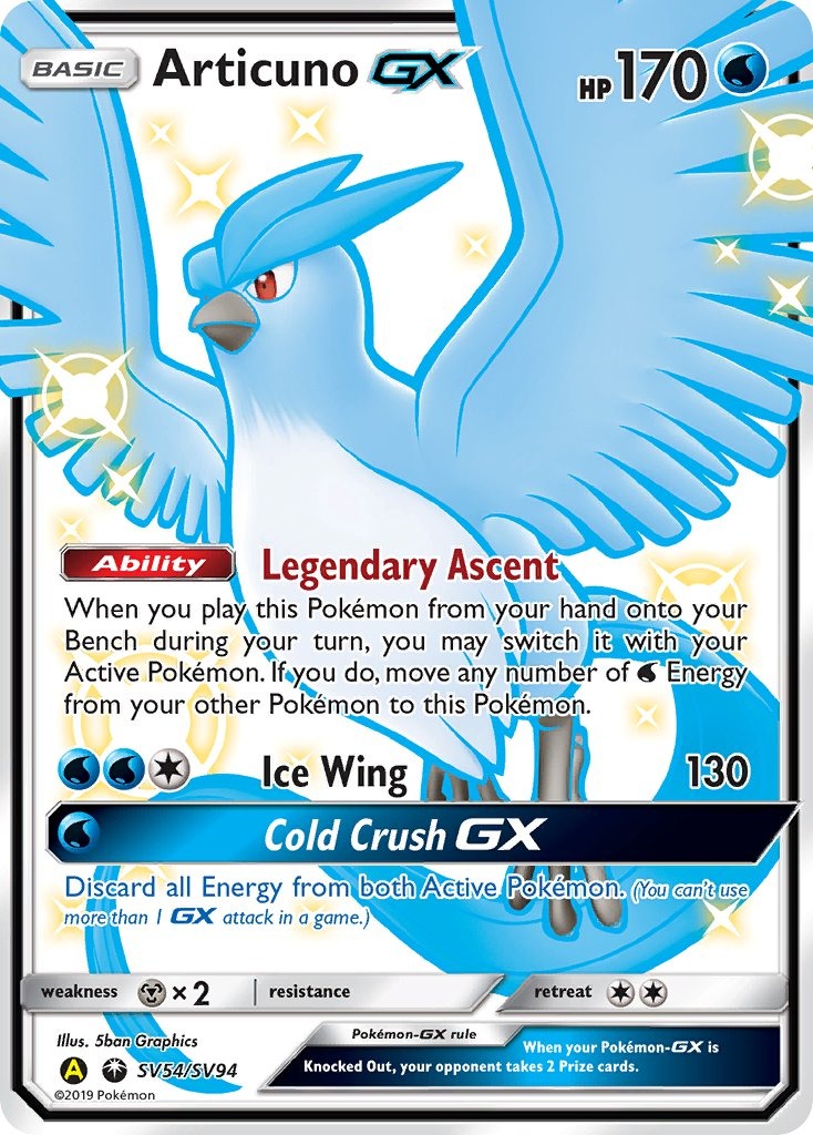 Articuno GX SV54/SV94