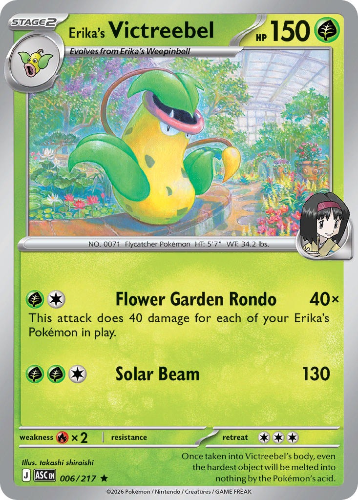 Erika’s Victreebel 006/217
