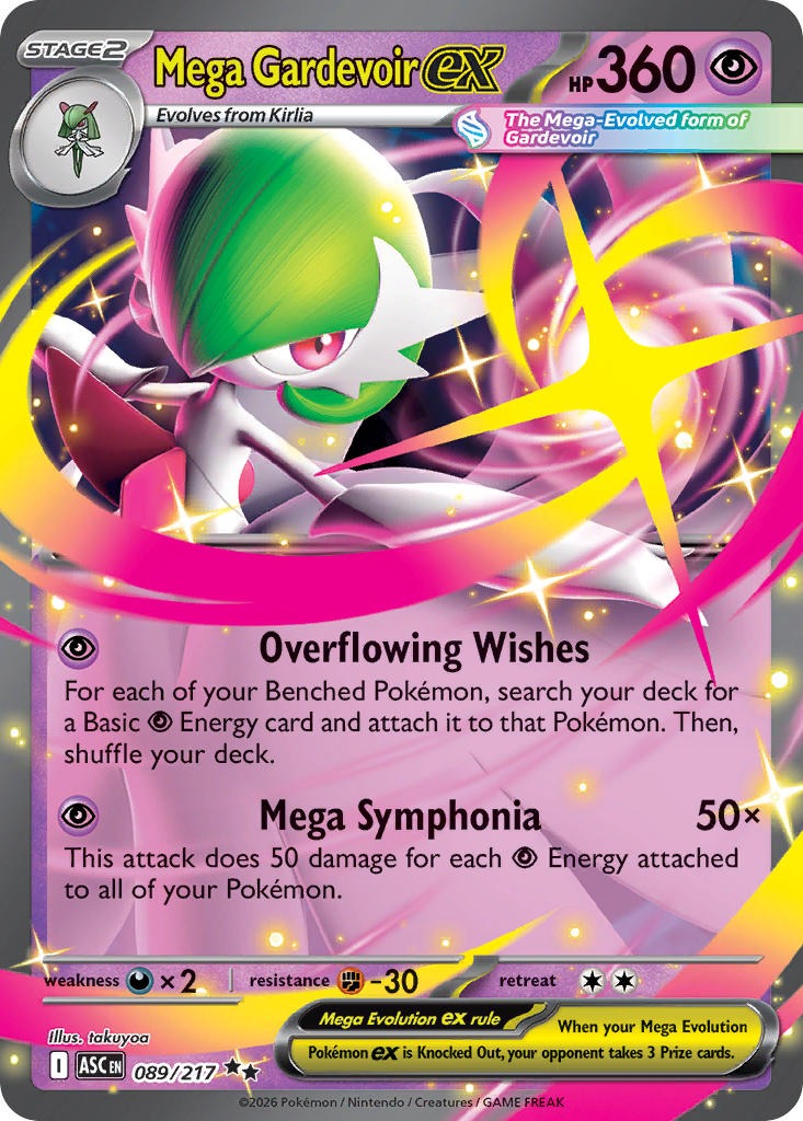 Mega Gardevoir ex 089/217
