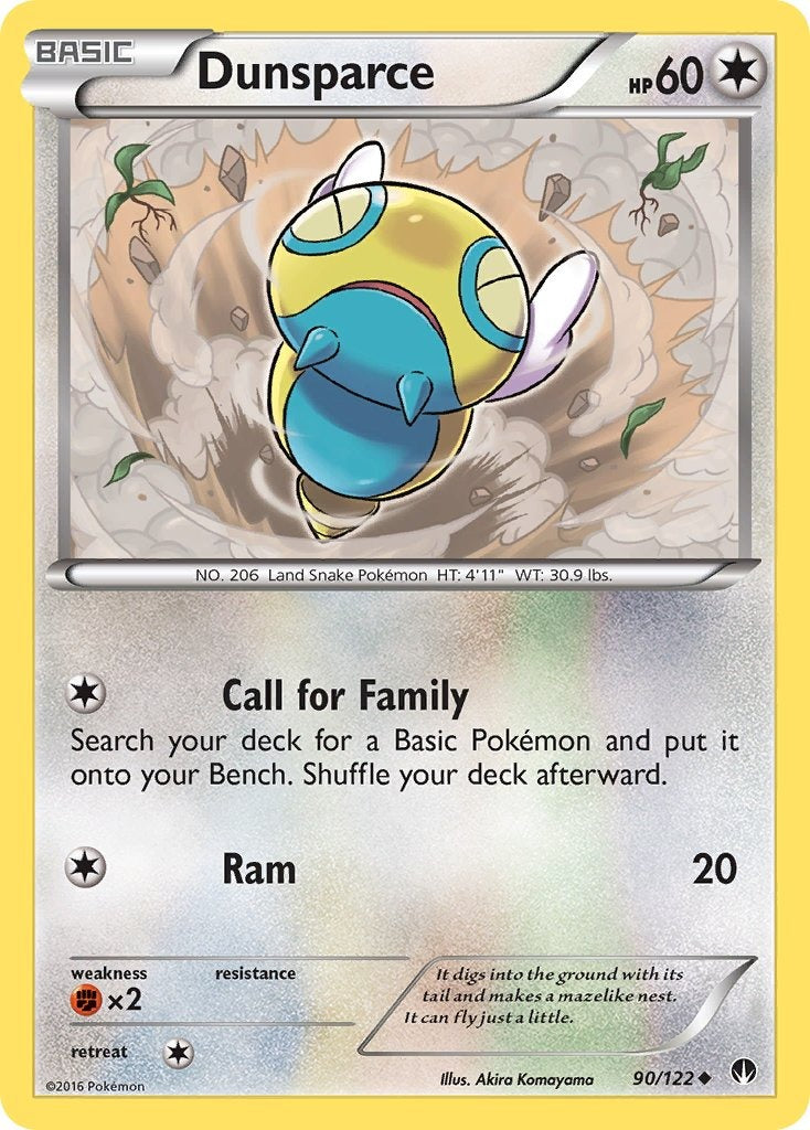 Dunsparce 90/122