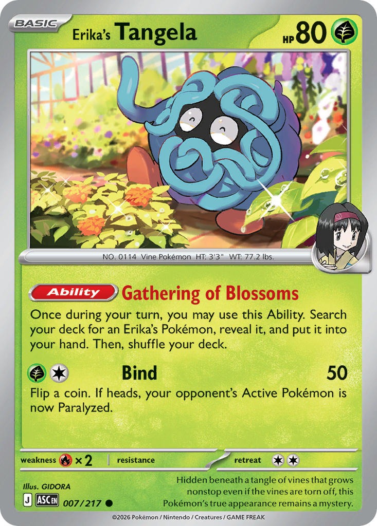 Erika’s Tangela 007/217