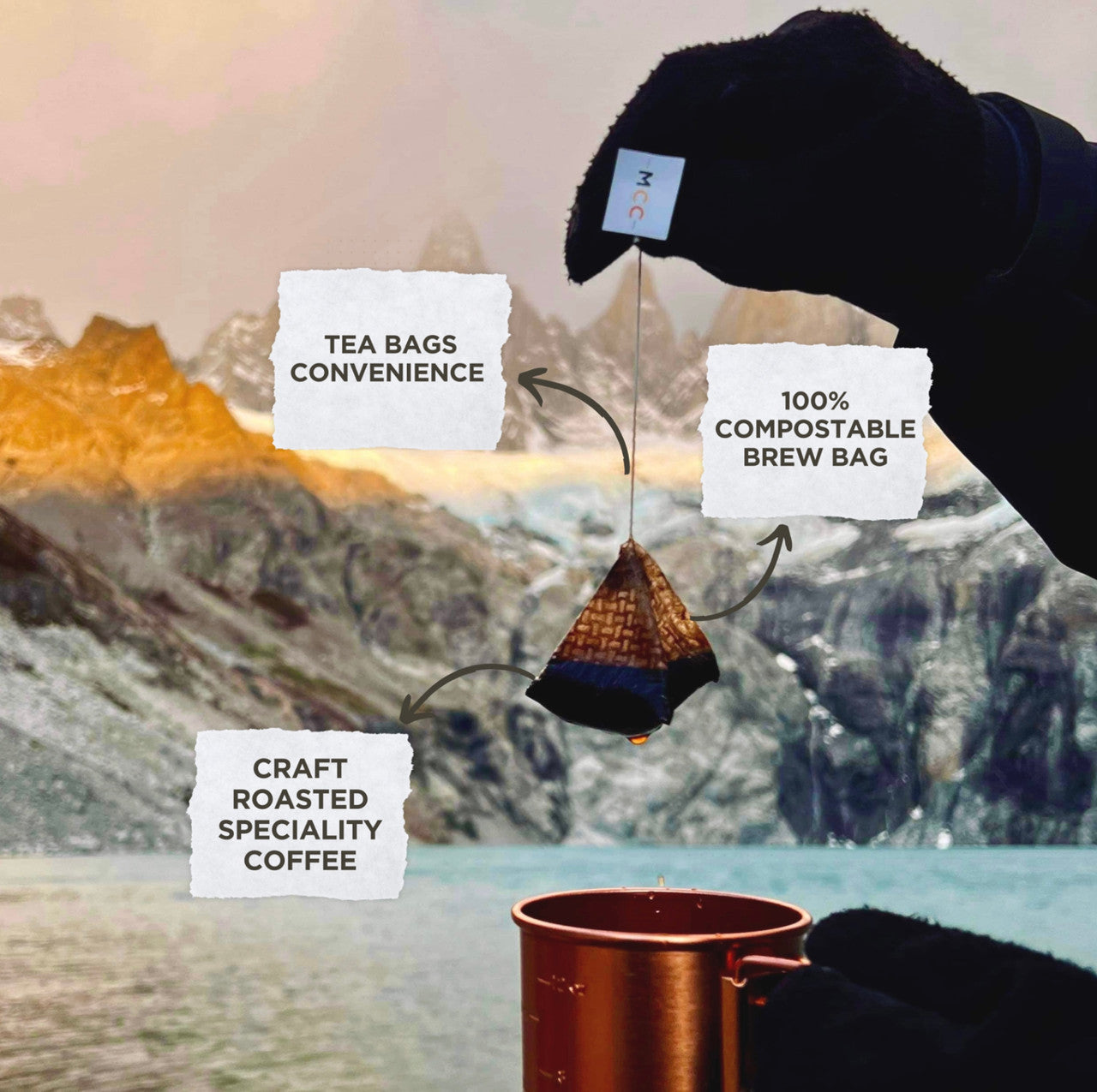 Dark Roast 5-Pack - Premium Kenyan Coffee Bags for Outdoor Enthusiasts