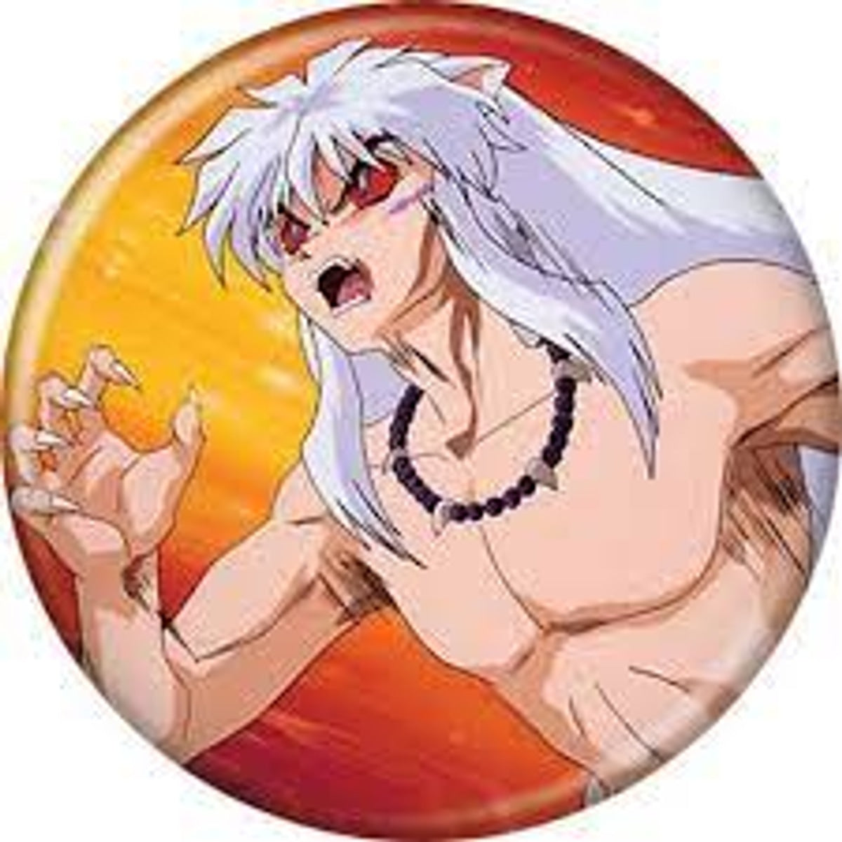 Inuyasha No Shirt Button