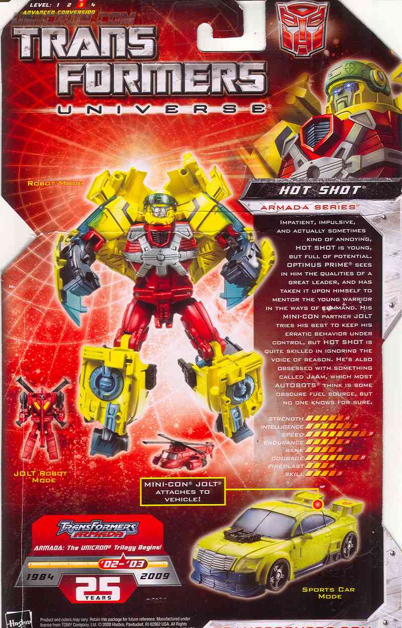 Transformers Universe Deluxe Class Autobot Hot Shot