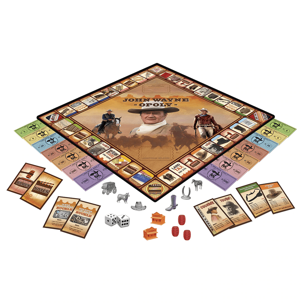John Wayne Opoly Board Game