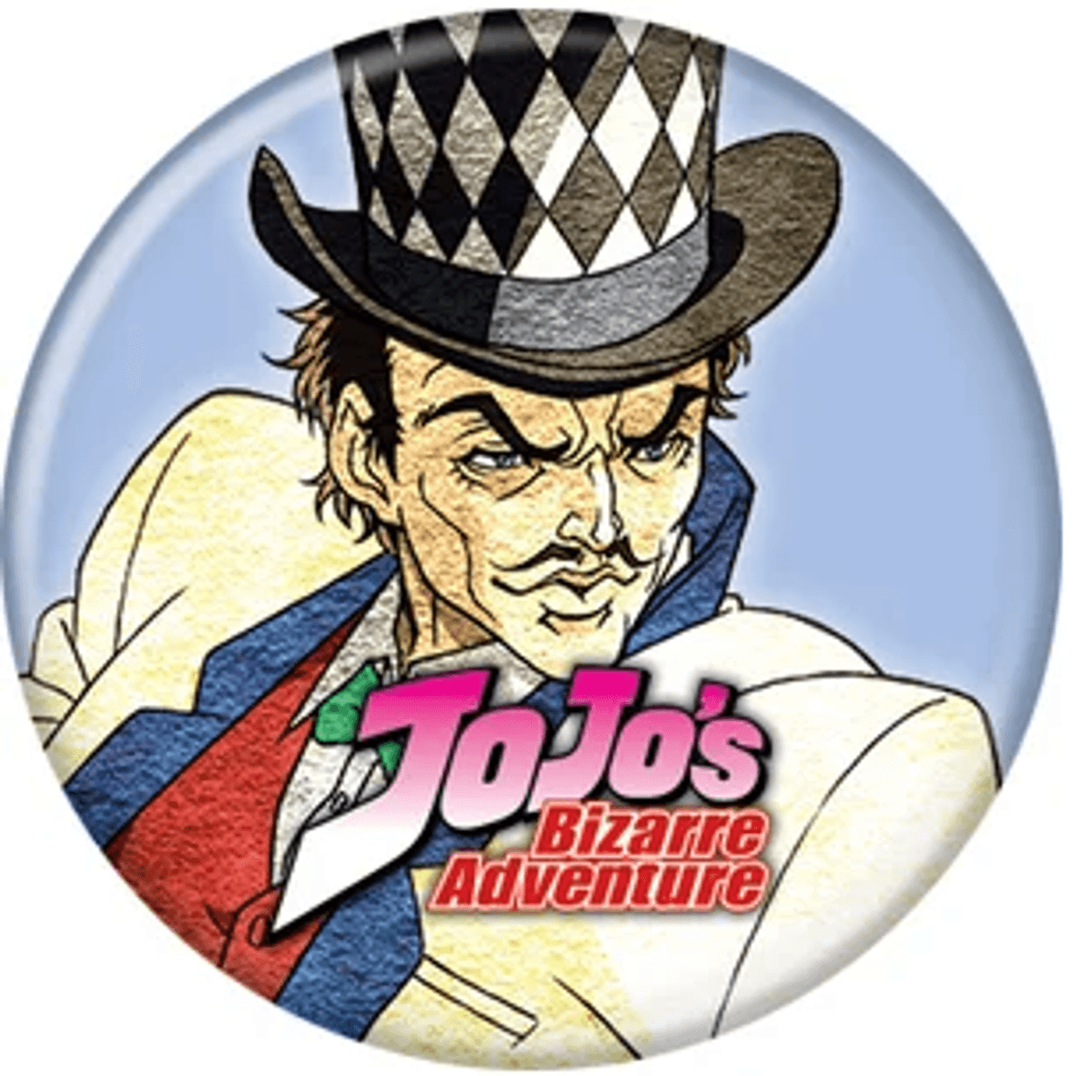 JoJo’s Bizarre Adventure Will A. Zeppeli Button