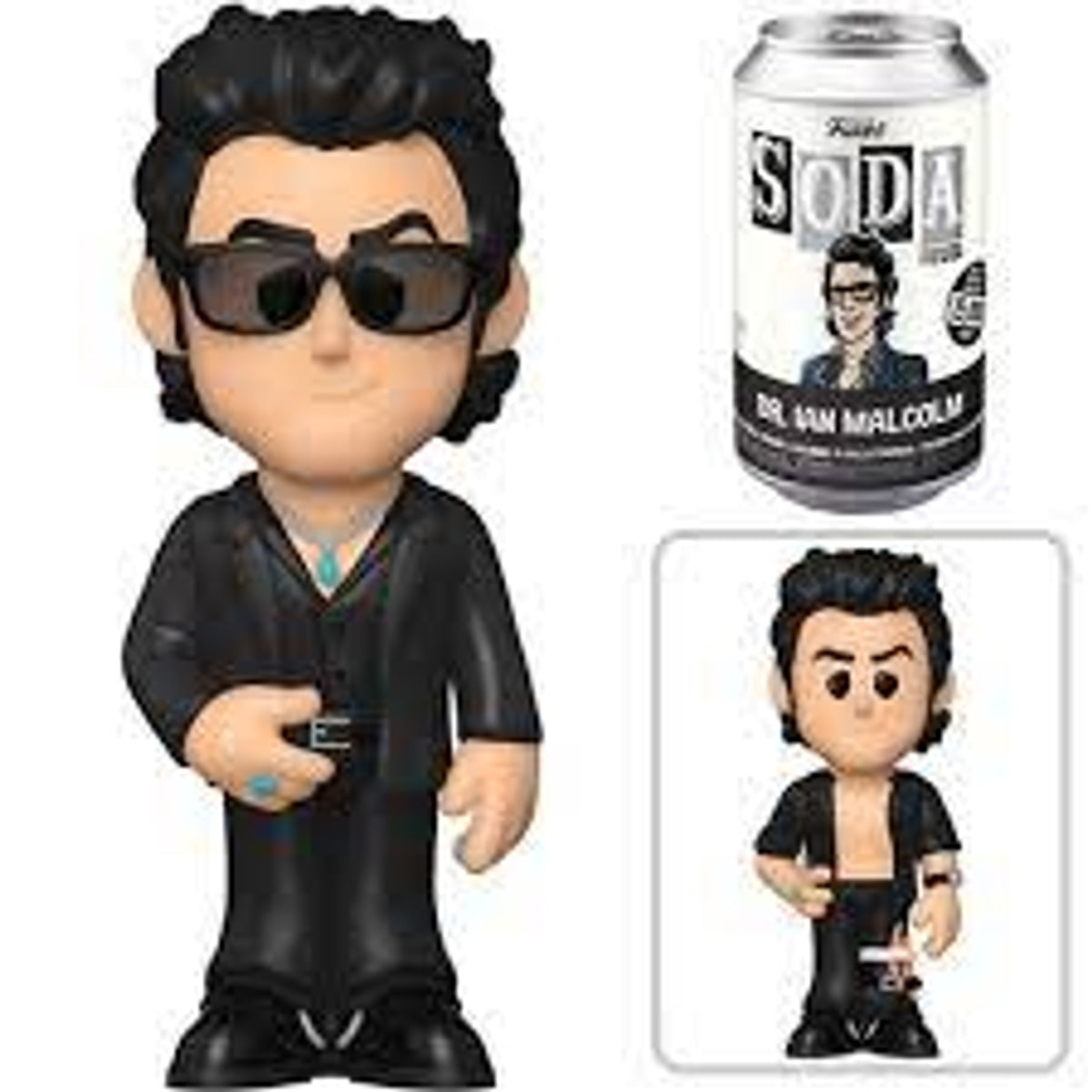Jurassic Park Ian Malcolm Vinyl Soda